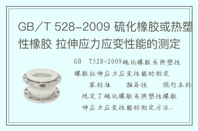 GB∕T 528-2009 硫化橡胶或热塑性橡胶 拉伸应力应变性能的测定
